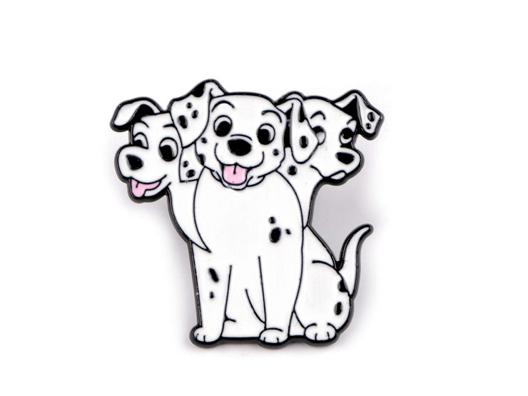 Brooch / badge, dog