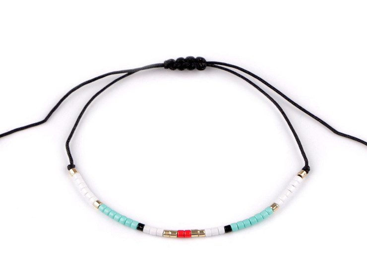 Náramek shamballa s rokajlem