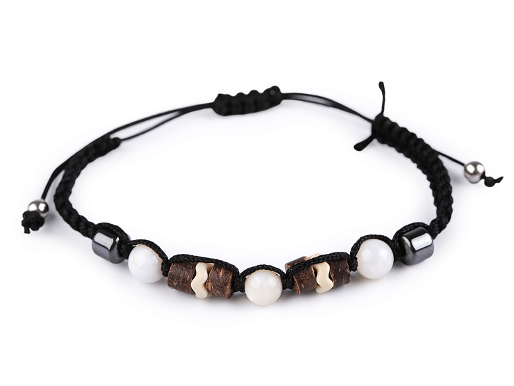 Náramok shamballa unisex