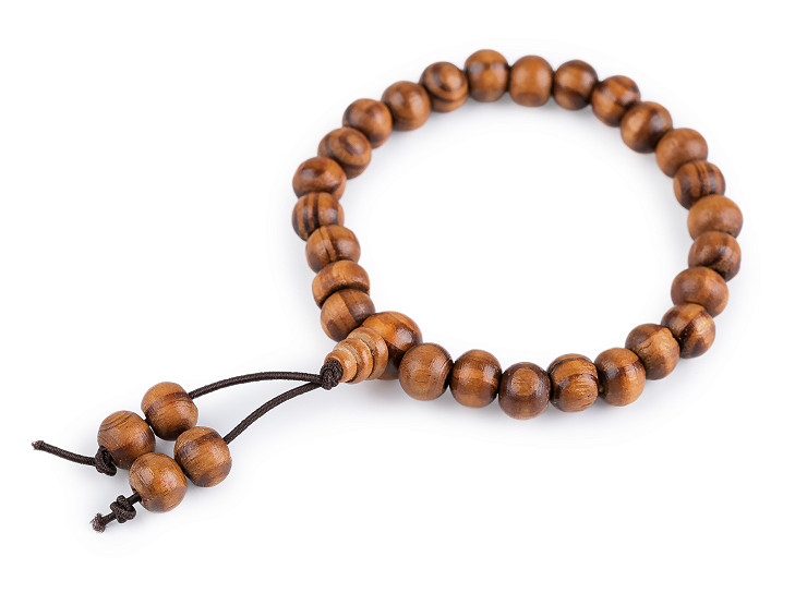 Drevený náramok Japa Mala
