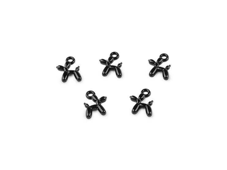 Fém medál mini kutyus 8x10 mm