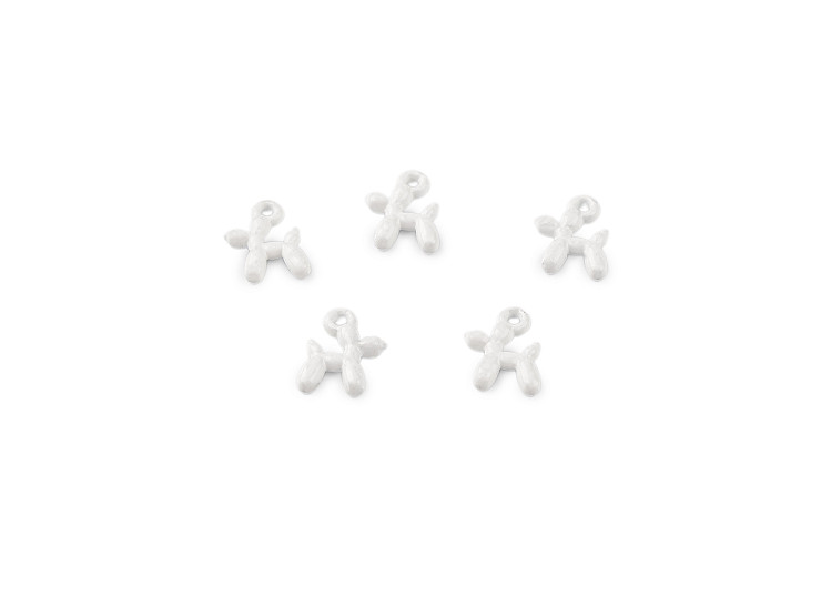 Fém medál mini kutyus 8x10 mm