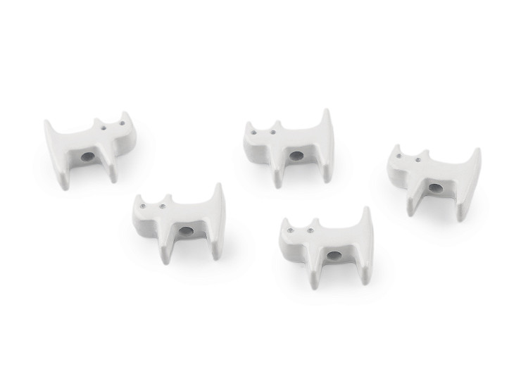 Fém medál macska 10x22 mm