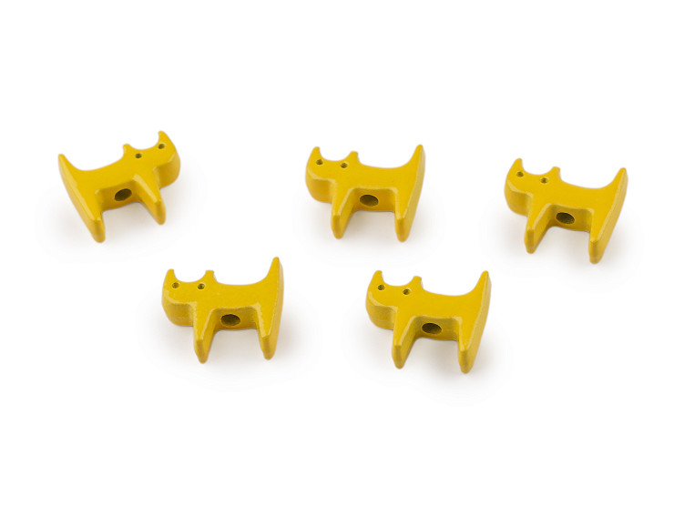 Fém medál macska 10x22 mm