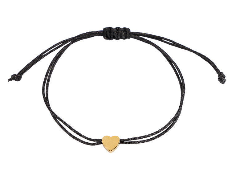 Karkötő shambala nemesacél szív