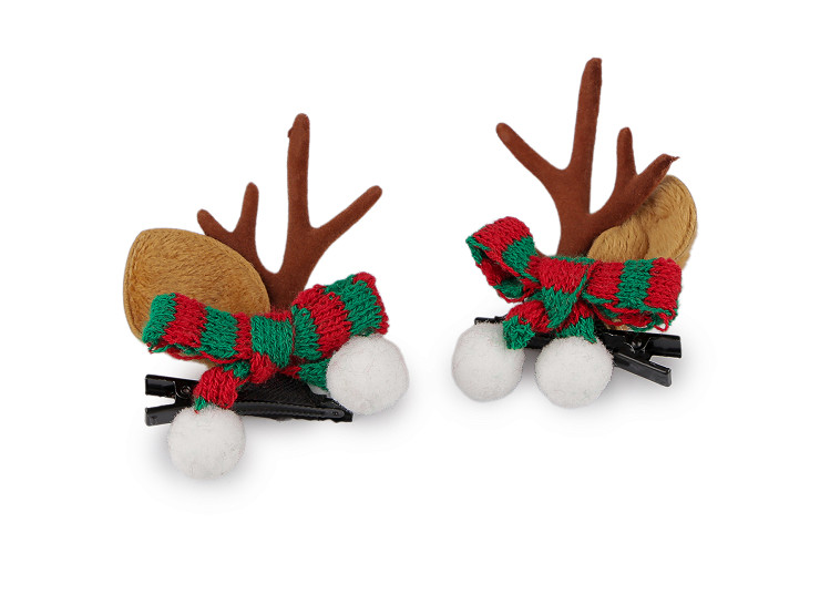 Agrafe de păr pentru petrecere de Crăciun