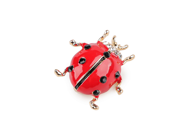 Broșă albină, crab, vulpe, gărgăriță