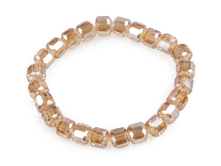 Brățară flexibilă din mărgele cu efect AB