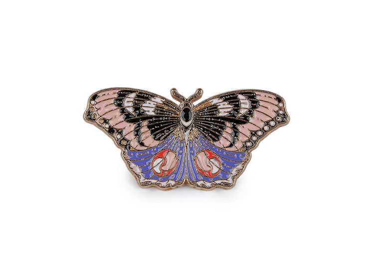 Brož / odznak motýl