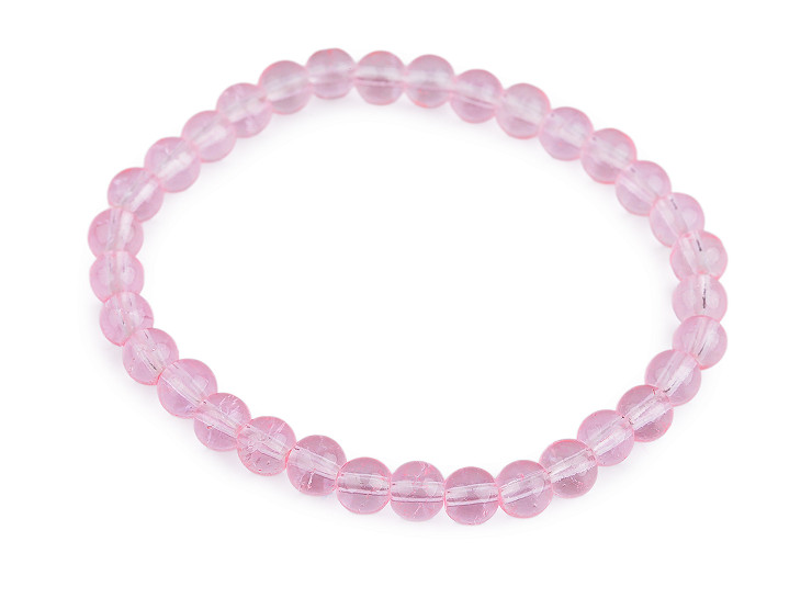 Üveggyöngy karkötő rugalmas