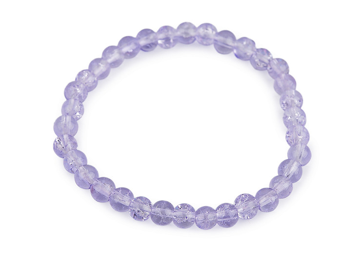 Üveggyöngy karkötő rugalmas