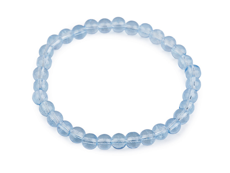 Üveggyöngy karkötő rugalmas