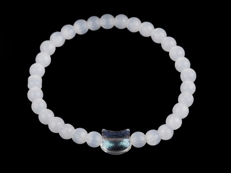 Üveggyöngy karkötő rugalmas macska, pillangó, csillag