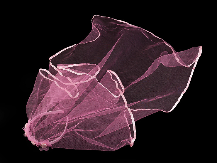 Čelenka do vlasů se závojem - na párty / rozlučku se svobodou