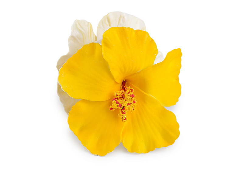 Skřipec do vlasů květy ibišku