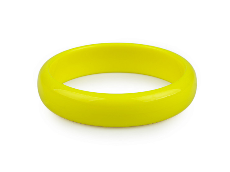 Plastový náramek neon v retro stylu