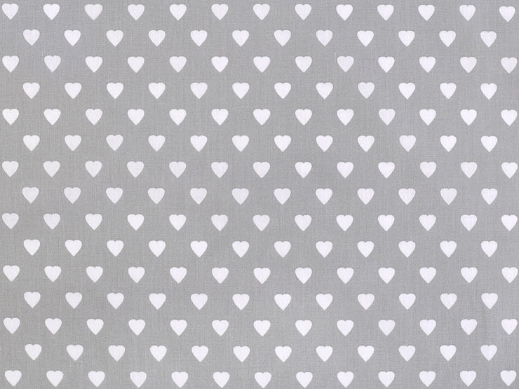 Cotton Fabric / Canvas - Heart