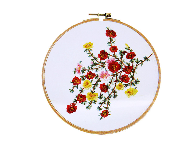 Embroidery Kit / Cross Stitch Kits Pre-Printed Pattern of Flower