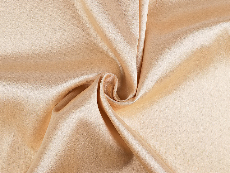 Satén krešovaný metráž