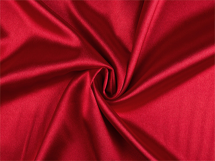 Satin gekrinkelt Meterware