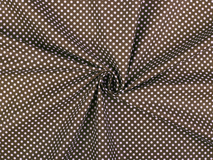 Cotton Fabric / Canvas Polka Dot