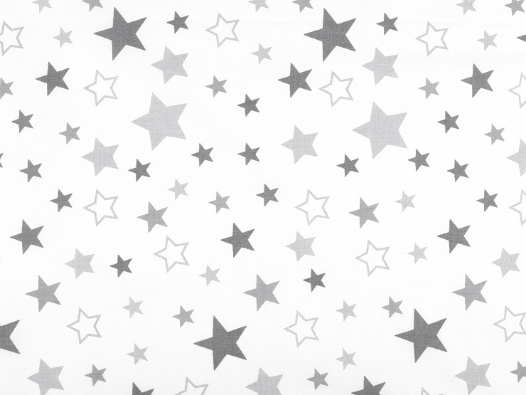 Tessuto / Tela di cotone: motivo: stelle