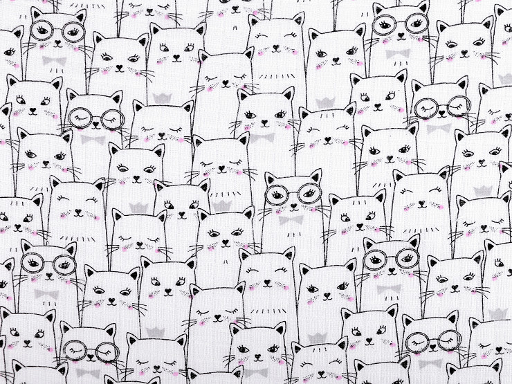 Cotton Cloth Fabric, Cats