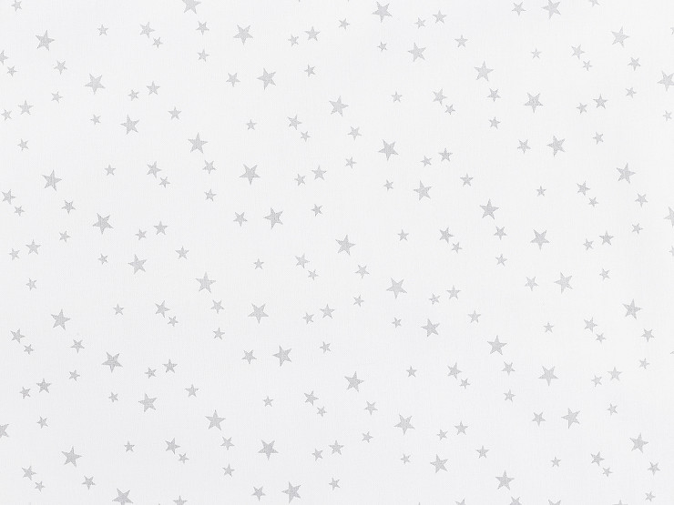 Bavlněná látka / plátno hvězdy