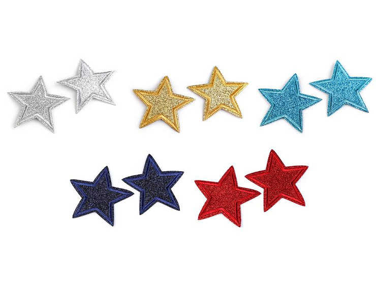 Patch thermocollant Étoile avec paillettes