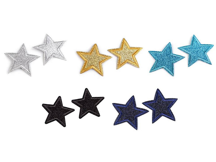 Patch thermocollant Étoile avec paillettes