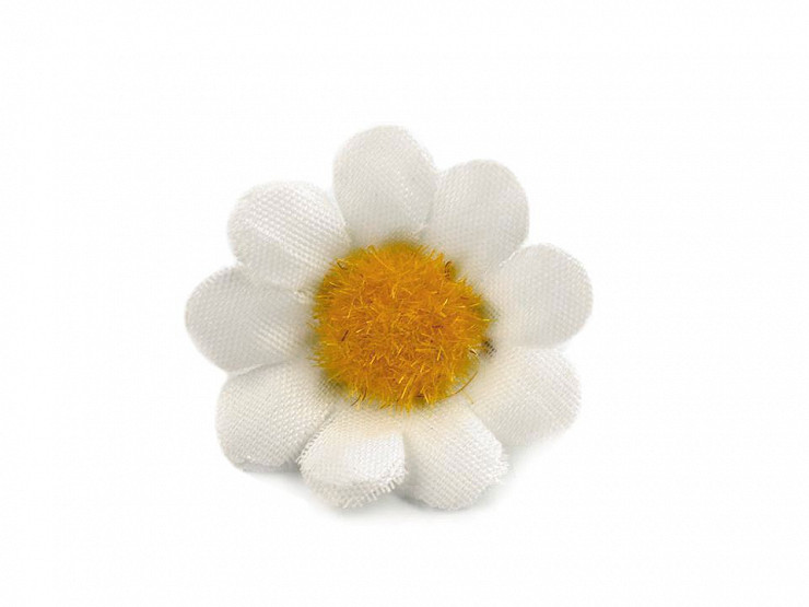 Umelý kvet margarétka Ø30, Ø40 mm