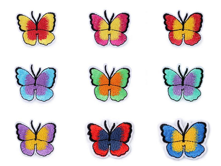 Parche termoadhesivo Mariposa