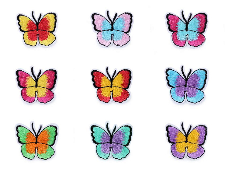 Nažehlovačka motýl