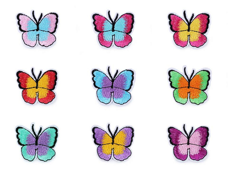 Nažehlovačka motýl