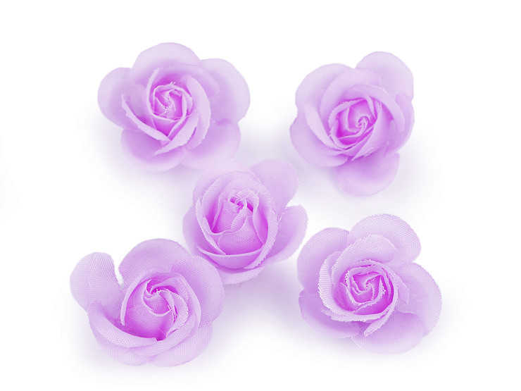 Fiore artificiale, motivo: rosa, dimensioni: Ø 2,8 cm