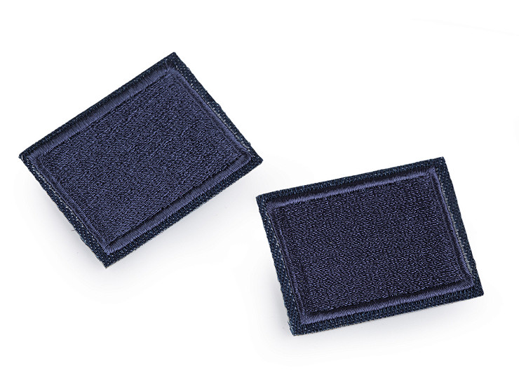 Nažehlovací záplaty pro opravy dírek i zdobení 3x4 cm
