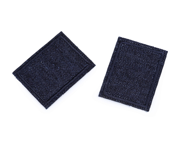 Iron-on patches for repairing holes and decorating 3x4 cm