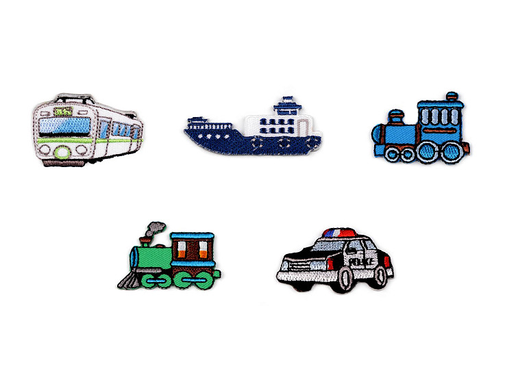 Naprasowanka środki transportu 