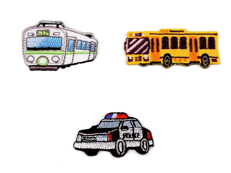 Naprasowanka środki transportu 