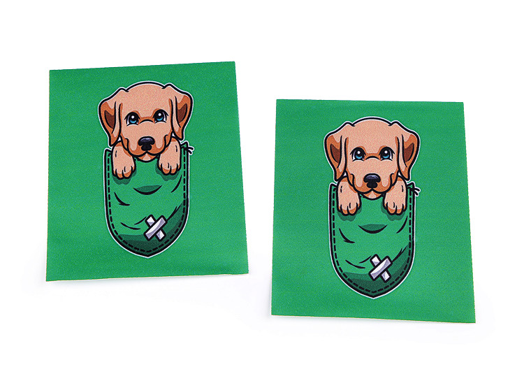 Patch thermocollant Chien, 8 x 10 cm