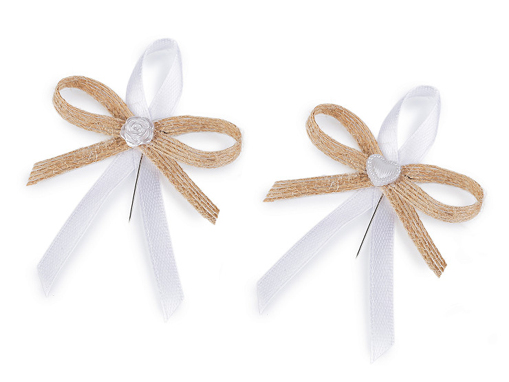 Lazo de yute para boda 