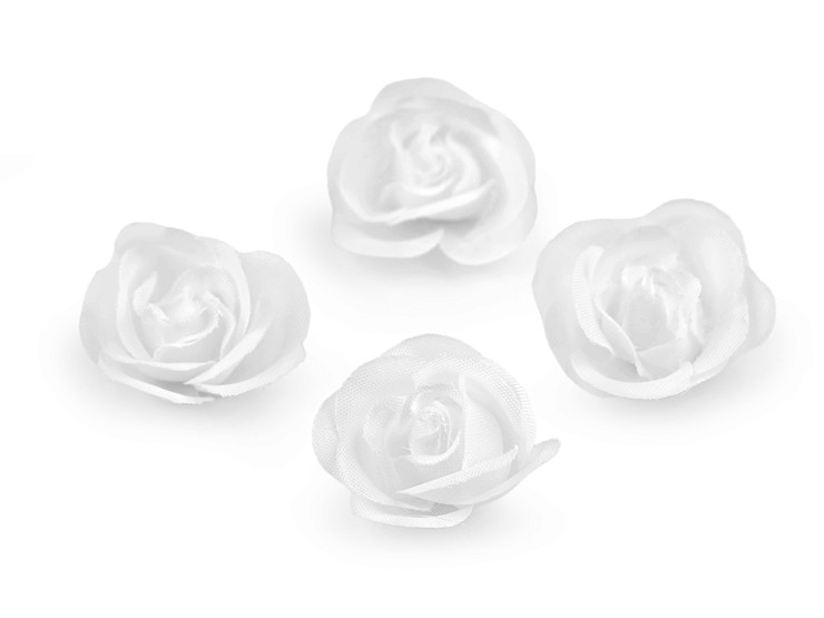 Artificial rose flower Ø3 cm