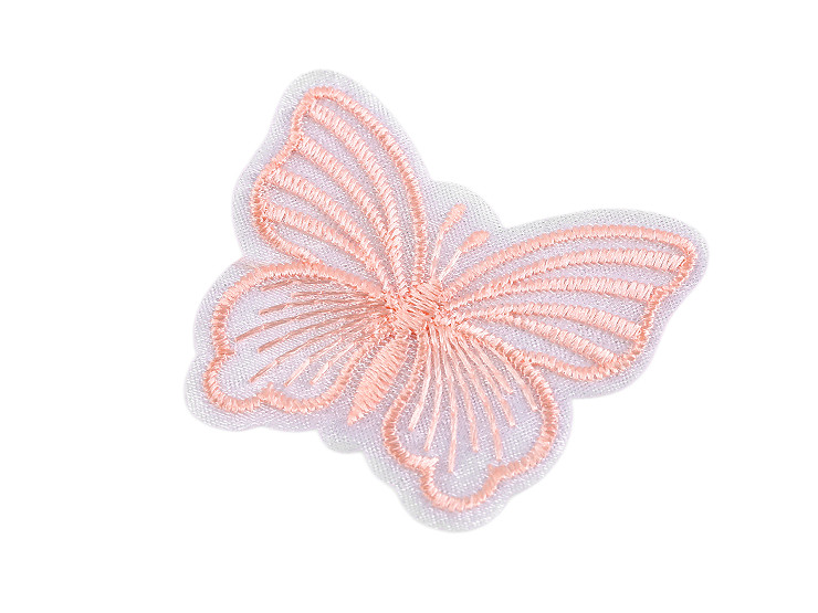 Leptir izvezen na monofilamentu za šivanje i lijepljenje