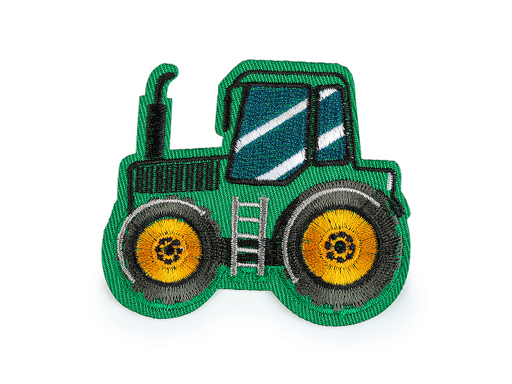 Iron-on patch, tractor
