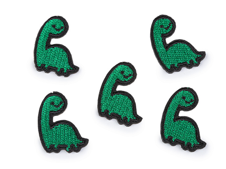 Nažehlovačka medvídek, dinosaurus, jablko