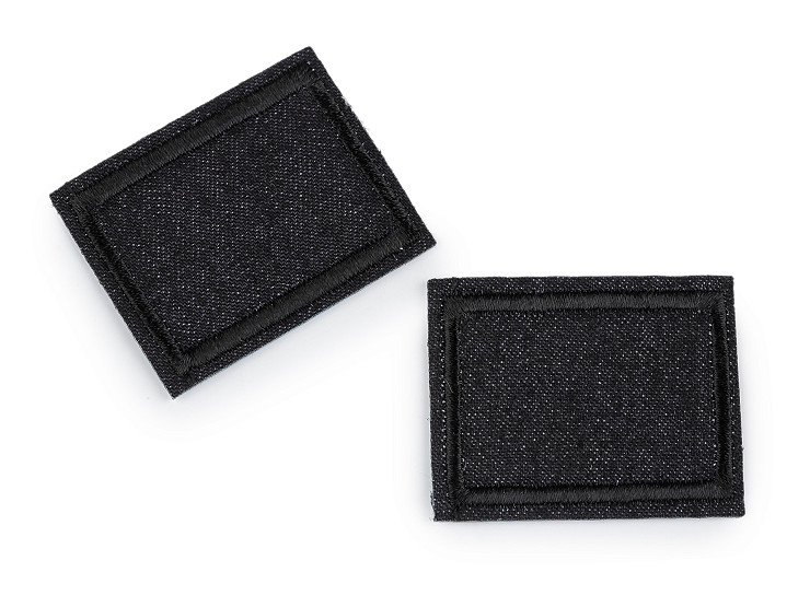 Nažehlovací záplaty pro opravy dírek jeans 3x4 cm