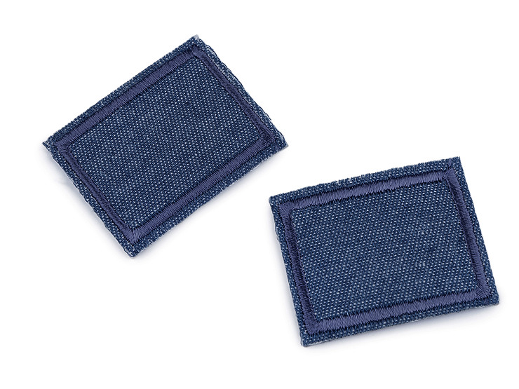 Toppe termoadesive, per riparare buchi nei jeans, dimensioni: 3 x 4 cm