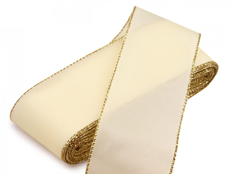 Traka od tafta širine 40 mm s lureksom