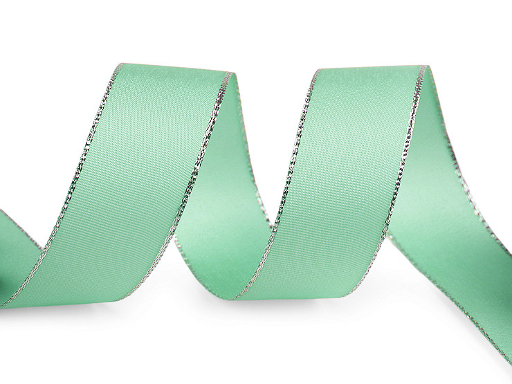 Taft szalag szélesség 25mm lurexszel