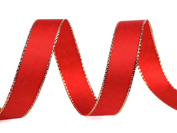 Wstążka taftowa z lureksem szer. 15mm